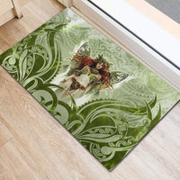 New Zealand Maori Fairy Patupaiarehe Rubber Doormat Polynesian Style LT05 - Polynesian Pride