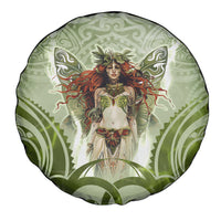New Zealand Maori Fairy Patupaiarehe Spare Tire Cover Polynesian Style LT05 - Polynesian Pride