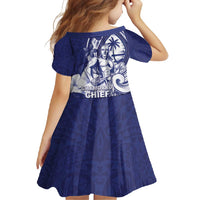 Guam Chief Quipuha Family Matching Off Shoulder Maxi Dress and Hawaiian Shirt Polynesian Pattern With Guasali Flowers LT05 - Polynesian Pride