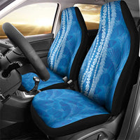 Hawaii Prince Kuhio Car Seat Cover Blue Hawaiian Lau Maia With Leis