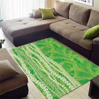 Hawaii Prince Kuhio Area Rug Lime Green Hawaiian Lau Maia With Leis