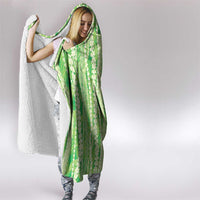 Hawaii Prince Kuhio Hooded Blanket Lime Green Hawaiian Lau Maia With Leis