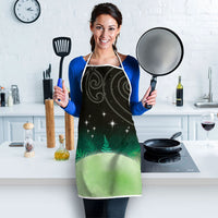 New Zealand Matariki Apron Pleiades Star Cluster Green Galaxy