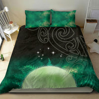 New Zealand Matariki Bedding Set Pleiades Star Cluster Green Galaxy