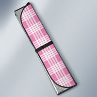 Pink Hawaii Palaka Auto Sun Shade Hawaiian Honohono Lei