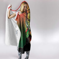 Vanuatu July 30th 1980 Hooded Blanket Happy Independence Day - Polynesian Pride
