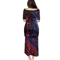 Samoan Pride Family Matching Puletasi and Hawaiian Shirt The Tui Manua LT05 - Polynesian Pride