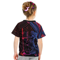 Samoan Pride Kid T Shirt The Tui Manua - Polynesian Pride