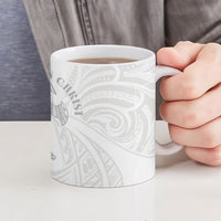 Samoa Christian Ceramic Mug Rooted In Christ Polynesian Cross