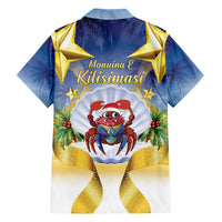 Niue Christmas Family Matching Short Sleeve Bodycon Dress and Hawaiian Shirt Seashell Santa Beach Vibes LT05 - Polynesian Pride