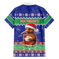 New Zealand Christmas Family Matching Off The Shoulder Long Sleeve Dress and Hawaiian Shirt Have Yourself A Kiwi-tastic Christmas LT05 - Polynesian Pride