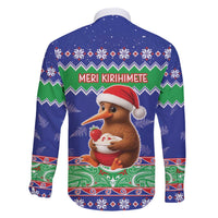 New Zealand Christmas Family Matching Off The Shoulder Long Sleeve Dress and Hawaiian Shirt Have Yourself A Kiwi-tastic Christmas LT05 - Polynesian Pride