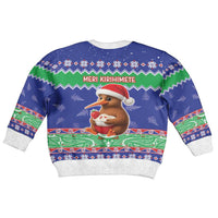 New Zealand Christmas Kid Ugly Christmas Sweater Have Yourself A Kiwi-tastic Christmas LT05 - Polynesian Pride