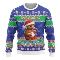 New Zealand Christmas Ugly Christmas Sweater Have Yourself A Kiwi-tastic Christmas LT05 - Polynesian Pride