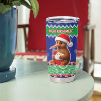 New Zealand Christmas Tumbler Cup Have Yourself A Kiwi-tastic Christmas LT05 - Polynesian Pride
