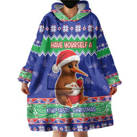 New Zealand Christmas Wearable Blanket Hoodie Have Yourself A Kiwi-tastic Christmas LT05 - Polynesian Pride