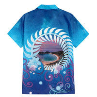 New Zealand Matapouri Beach Landscape Family Matching Mermaid Dress and Hawaiian Shirt LT05 - Polynesian Pride