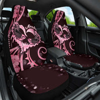 New Zealand Valentine Car Seat Cover Aroha Sweet Pink Piwakawaka LT05 One Size Pink - Polynesian Pride
