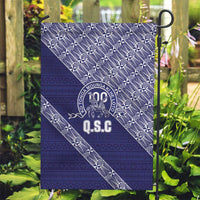 Tonga Queen Salote College Garden Flag 100 Years Anniversary Navy Color