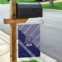 Tonga Queen Salote College Garden Flag 100 Years Anniversary Navy Color