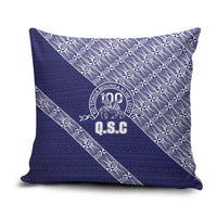 Tonga Queen Salote College Pillow Cover 100 Years Anniversary Navy Color
