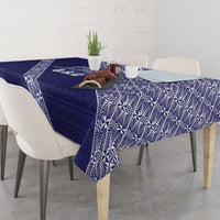 Tonga Queen Salote College Tablecloth 100 Years Anniversary Navy Color
