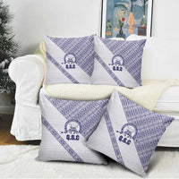 Tonga Queen Salote College Pillow Cover 100 Years Anniversary White Color