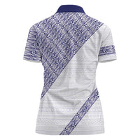 Tonga Queen Salote College Women Polo Shirt 100 Years Anniversary White Color LT05 - Polynesian Pride