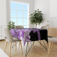 Polynesia Paisley Tablecloth Mix Purple Polynesian Pattern