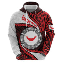 Easter Island Hoodie Moai Statues Polynesian Style