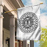 New Zealand Aotearoa Garden Flag Maori Te Mata O Rongokako LT05 House Flag White - Polynesian Pride