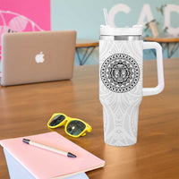 New Zealand Aotearoa Tumbler With Handle Maori Te Mata O Rongokako LT05 - Polynesian Pride