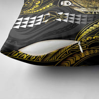Hawaii Kuhio The Citizen Prince Pillow Cover Gold Polynesian Tribal Tattoo LT05 - Polynesian Pride
