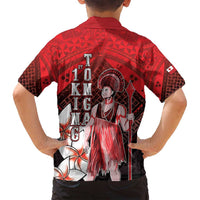 The First King Of Tonga Family Matching Summer Maxi Dress and Hawaiian Shirt Tongan Pride LT05 - Polynesian Pride