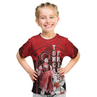 The First King Of Tonga Kid T Shirt Tongan Pride