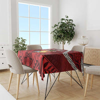 Tonga Emancipation Day Tablecloth Tongan Kupesi Pattern