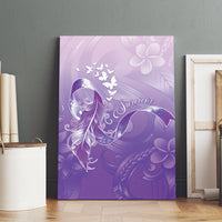 Lupus Awareness Month Canvas Wall Art Polynesian Style