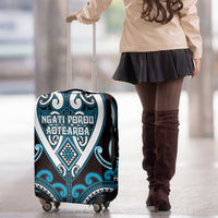 Aotearoa Ngati Porou Luggage Cover Maori Tribal Pattern