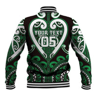 Custom Aotearoa Ngai Tahu Baseball Jacket Maori Tribal Pattern