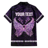 Personalised Alzheimer's Awareness Family Matching Long Sleeve Bodycon Dress and Hawaiian Shirt You May Not Remember But I Will Never Forget LT05 - Polynesian Pride