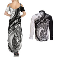 personalized-go-fishing-couples-matching-summer-maxi-dress-and-long-sleeve-button-shirts-polynesian-pattern