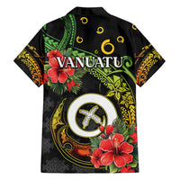 Love Vanuatu Christmas Family Matching Off Shoulder Maxi Dress and Hawaiian Shirt God Yumi Polynesian Tribal Pattern LT05 - Polynesian Pride