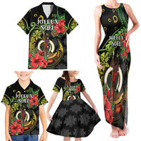 Love Vanuatu Christmas Family Matching Tank Maxi Dress and Hawaiian Shirt God Yumi Polynesian Tribal Pattern LT05 - Polynesian Pride