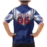 Super Toa Samoa Rugby Custom Family Matching Mermaid Dress and Hawaiian Shirt Warrior Spirit LT05 - Polynesian Pride