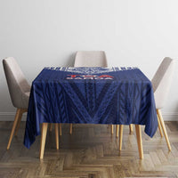 Super Toa Samoa Rugby Tablecloth Warrior Spirit LT05