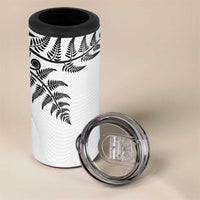 Custom New Zealand Football 4 in 1 Can Cooler Tumbler Aotearoa Pride LT05 - Polynesian Pride