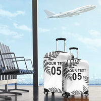 Custom New Zealand Football Luggage Cover Aotearoa Pride - Polynesian Pride