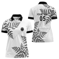 Custom New Zealand Football Women Polo Shirt Aotearoa Pride LT05 - Polynesian Pride