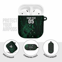Custom New Zealand Fishing AirPods Case Maori Tribal Pattern - Polynesian Pride