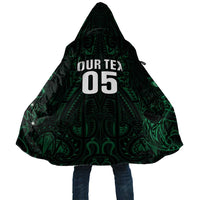 Custom New Zealand Fishing Cloak Maori Tribal Pattern - Polynesian Pride